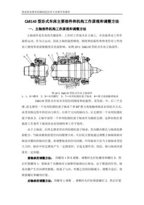 CA6140普通卧式车床的组成及功能——机床功能部件解析